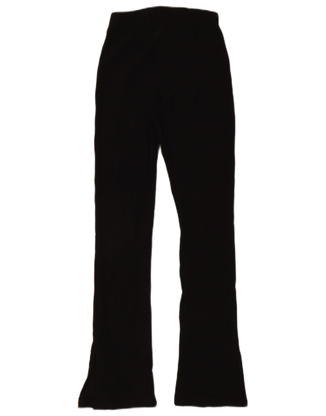 Pantaloni casual svasati da donna Zara piccoli W26 L30 poliestere nero