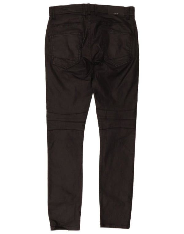 Zara Herre Skinny Jeans EU 40 Medium W31 L30 Sort Bomuld