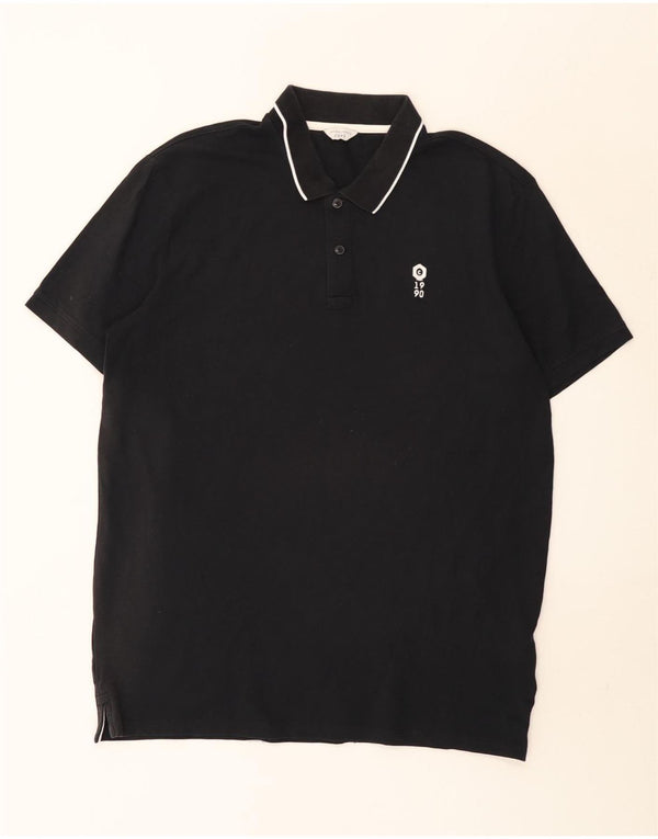 Tricou polo Jack & Jones pentru bărbați 2XL, bumbac cu dungi negre