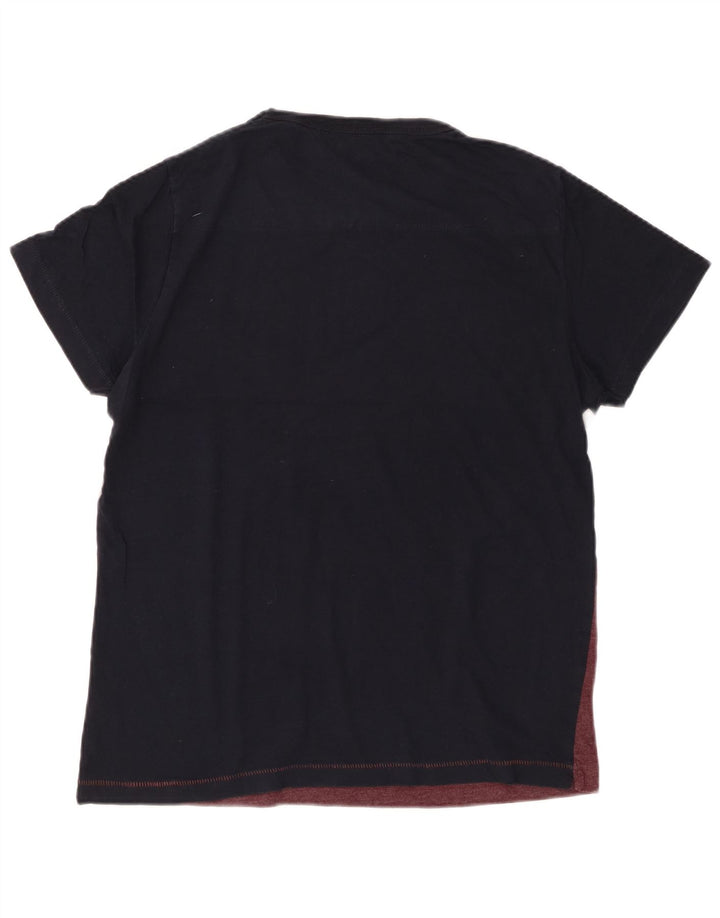 FRENCH CONNECTION Womens T-Shirt Top UK 16 Large Multicoloured Colourblock
