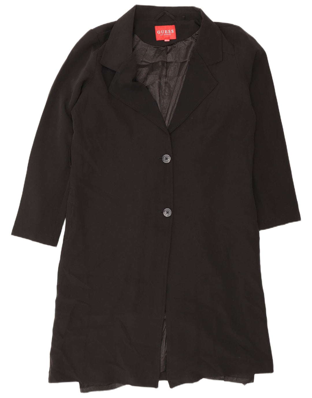 Abrigo Guess Mujer ES 40 XL Poliéster Negro