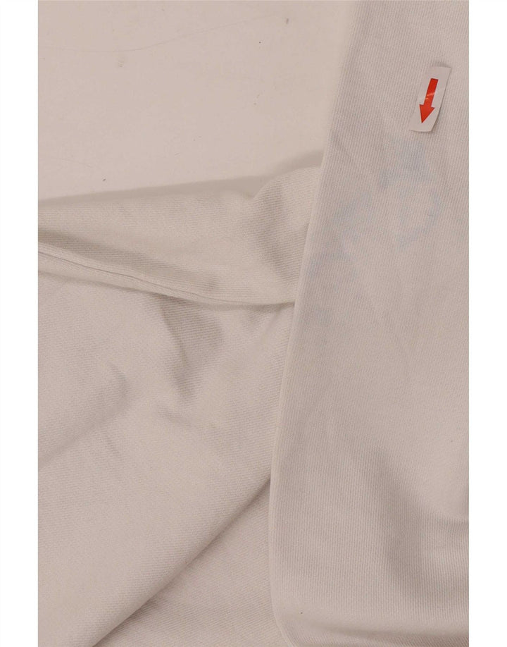Tommy Hilfiger Hombre Sudadera Jumper Medium Blanco Algodón