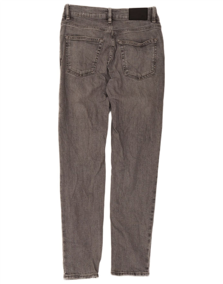 Zara Mens Slim Jeans EU 38 Small W30 L29 Grey Cotton