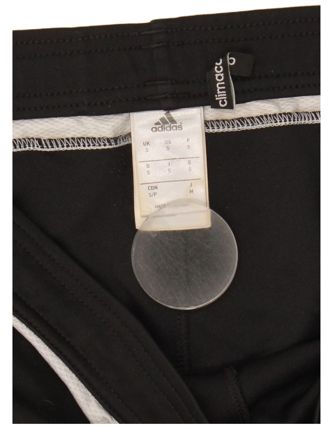Adidas Pantalon de survêtement Climacool pour homme Petit Noir Polyester Colorblock