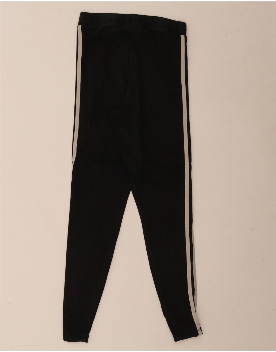 Adidas Womens Leggings UK 10 Small  Black Cotton