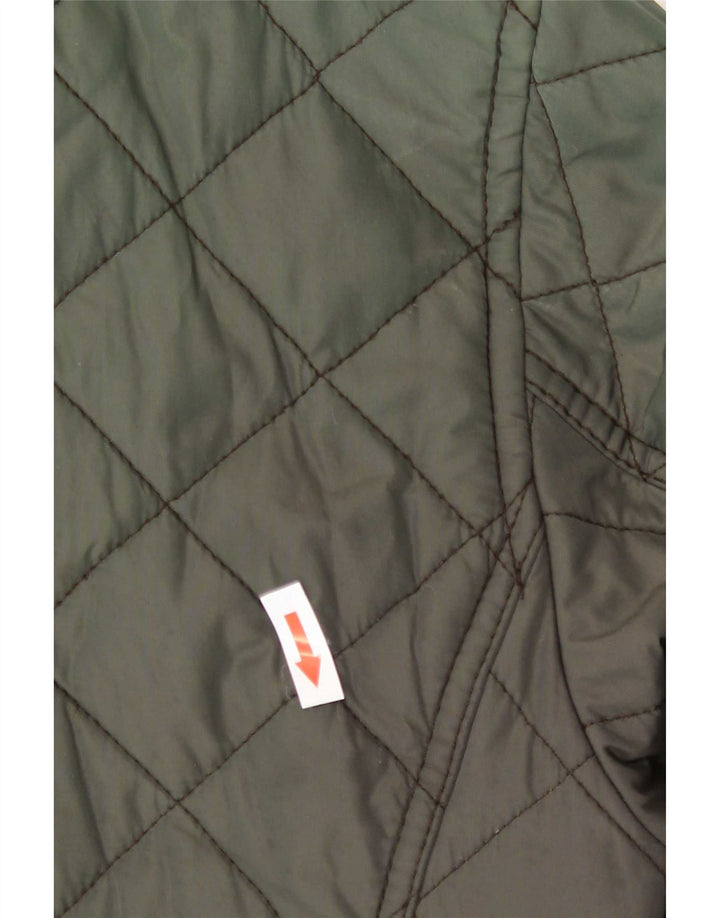 Camel Active Mens Quilted Jacket EU 50 Large Green Polyamide