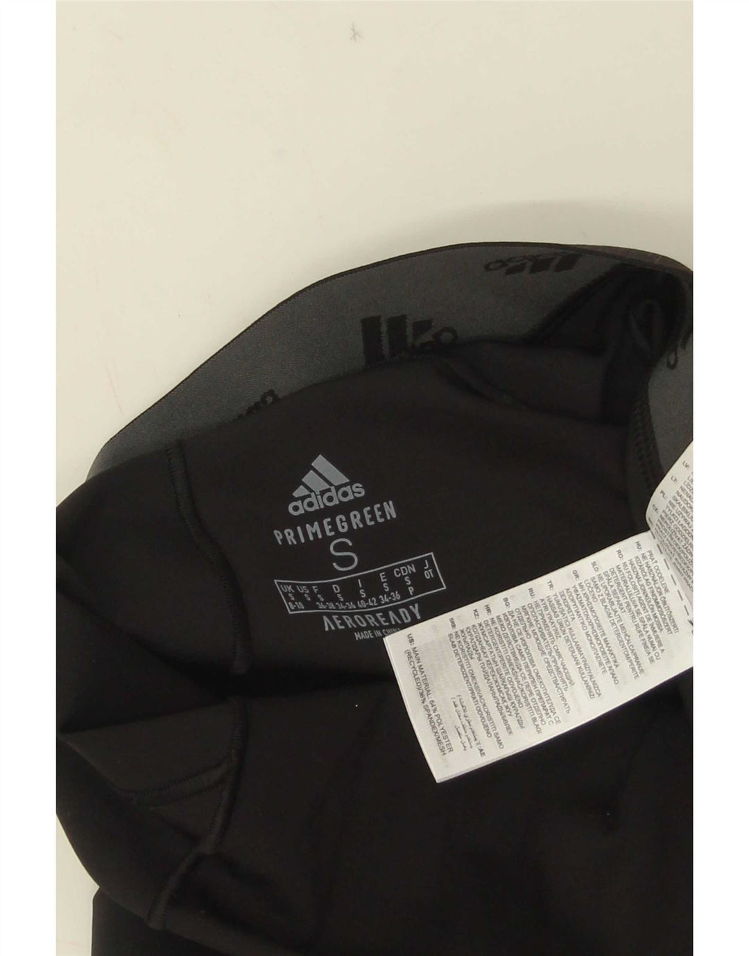 Adidas Womens Aeroready Leggings UK 8/10 Small  Black Polyester