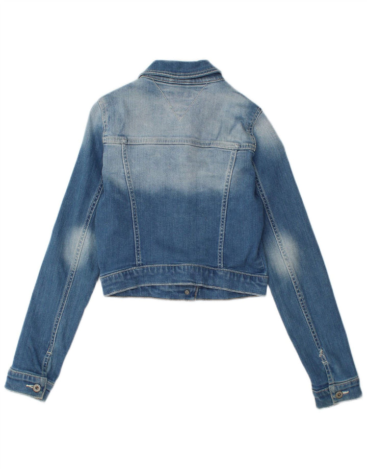 TOMMY HILFIGER Girls Denim Jacket 3-4 Years Blue