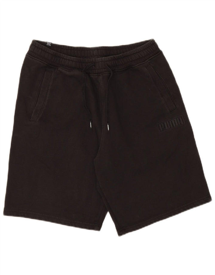 Pantaloncini sportivi da donna Puma UK 14 medio nero cotone