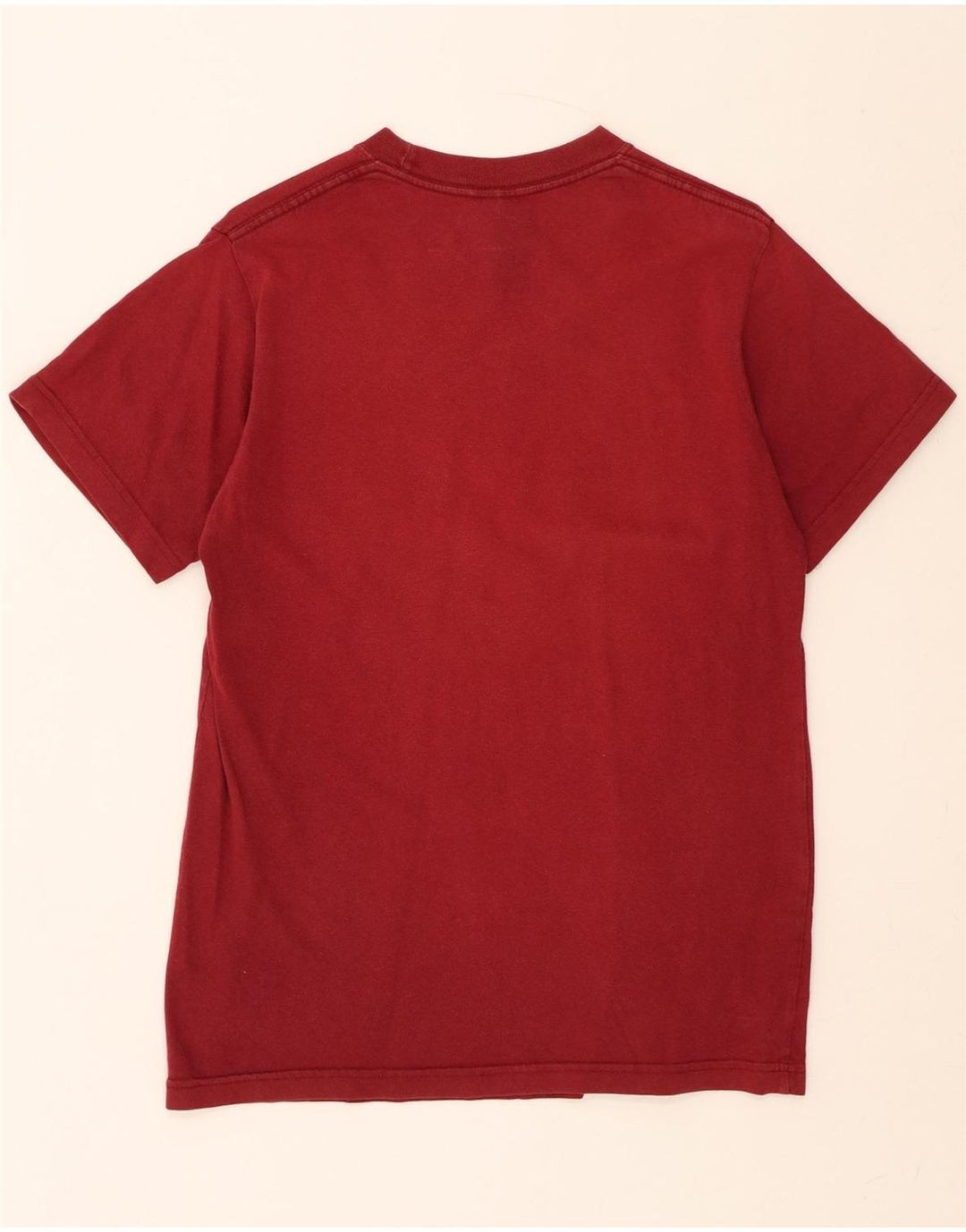 HARD ROCK CAFE Mens Malta Graphic T-Shirt Top Small Red Vintage Hard Rock Cafe and Second-Hand Hard Rock Cafe from Messina Hembry 