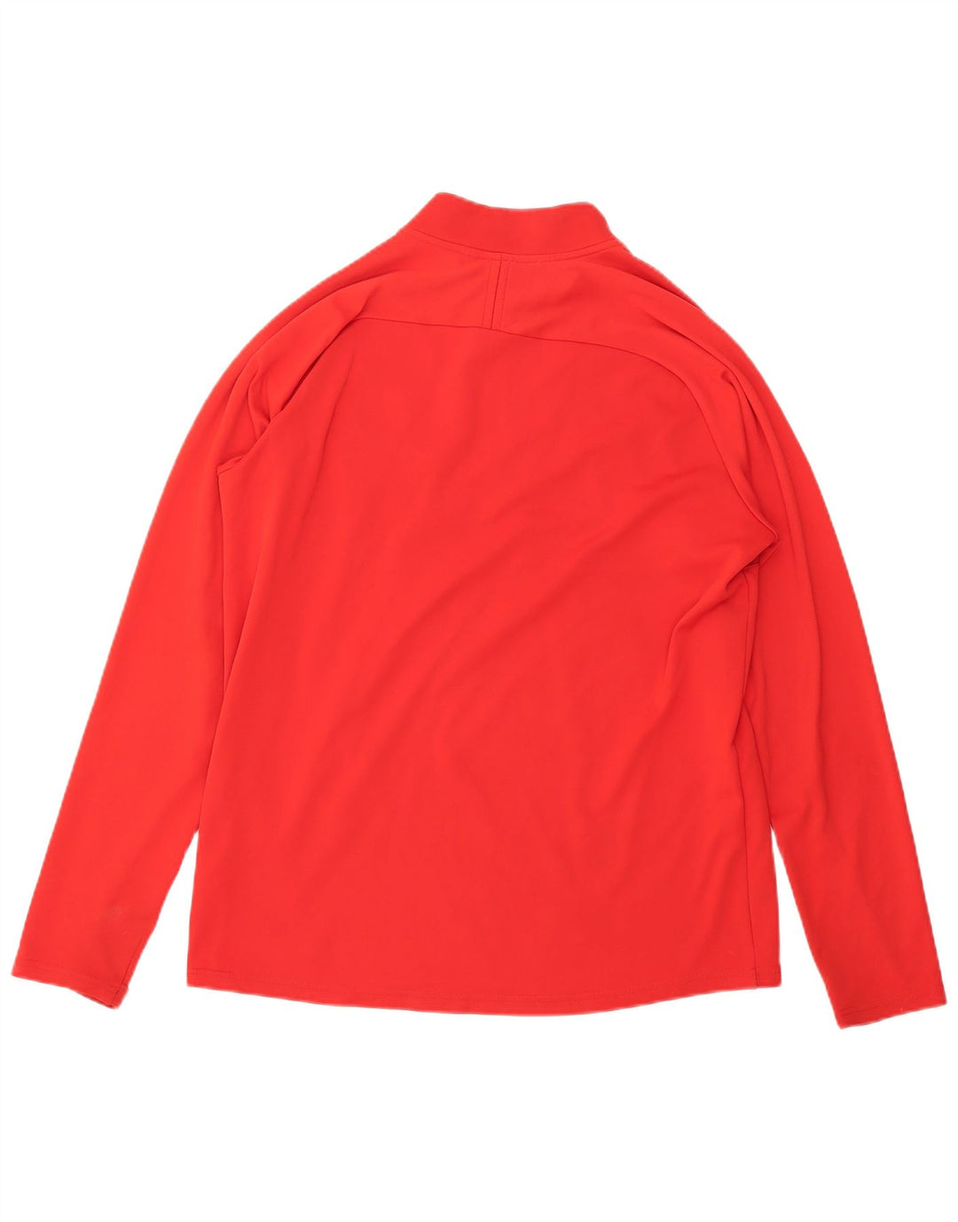 Nike Mens Dri Fit Graphic Zip Neck Pullover Tracksuit Top Large Red