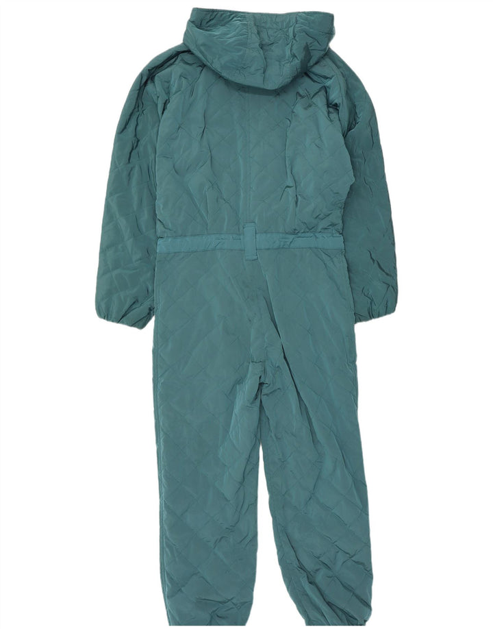 Post Card Damen-Skioverall mit Kapuze IT 42 Mittelblaues Nylon