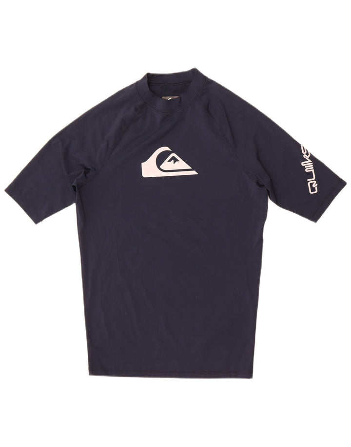 Quiksilver Herren-T-Shirt mit Grafik, mittelgroß, Marineblau