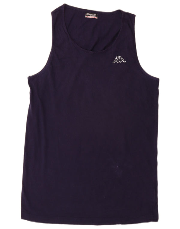 Ανδρικό γιλέκο Kappa Top 2XL Navy Blue Cotton