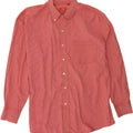 IZOD Mens Shirt XL Red Check Cotton Vintage Izod and Second-Hand Izod from Messina Hembry 