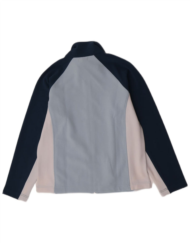 Kappa Γυναικεία αθλητική φόρμα Top Jacket UK 16 Large Blue Colourblock Polyester