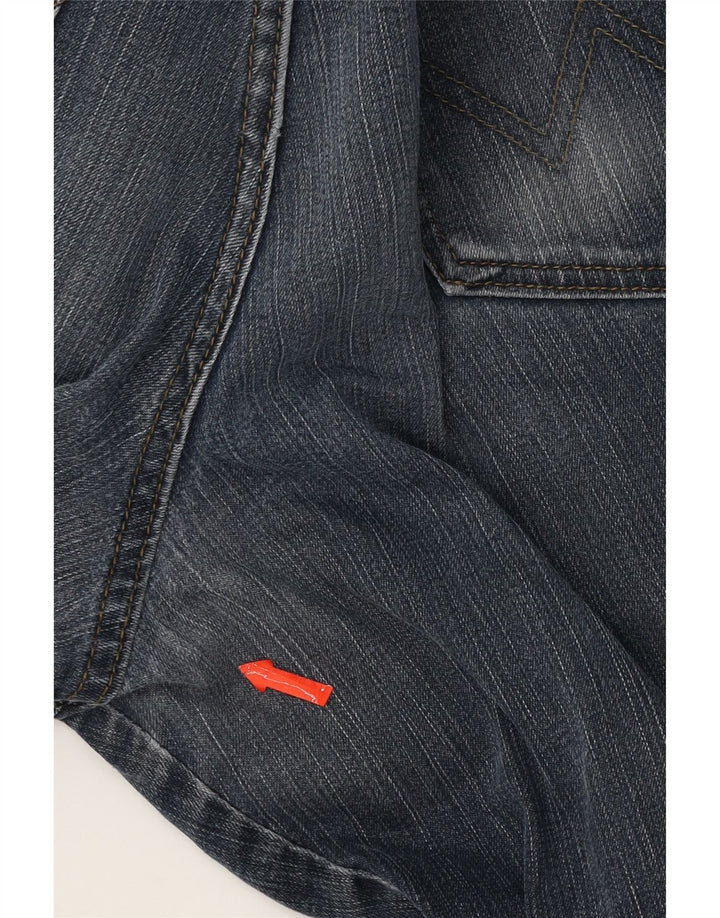 WRANGLER Womens Texas Stretch Straight Jeans W33 L32 Blue Cotton Vintage Wrangler and Second-Hand Wrangler from Messina Hembry 