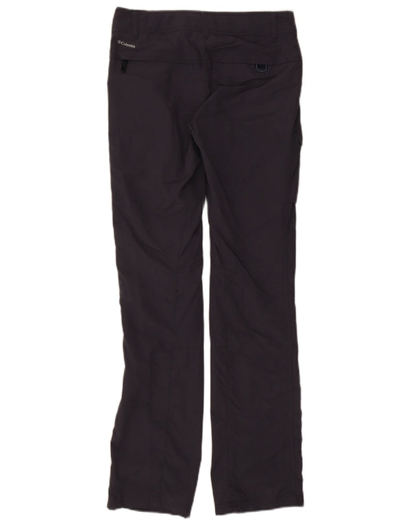 Columbia Damen Omni-Shade Slim Cargohose US 2 XS W25 L32 Schwarzes Nylon
