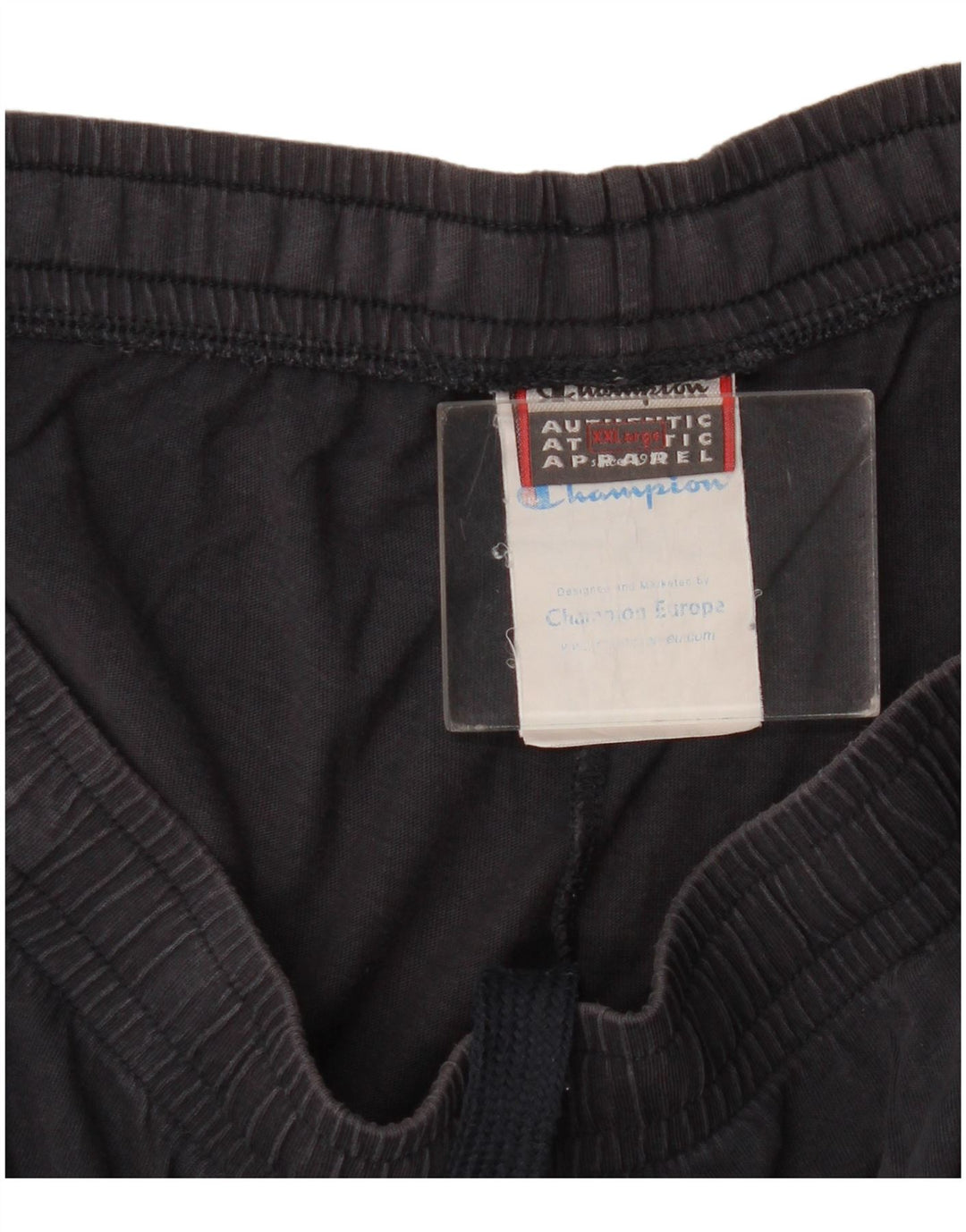 CHAMPION Mens Sport Shorts 2XL Navy Blue Cotton