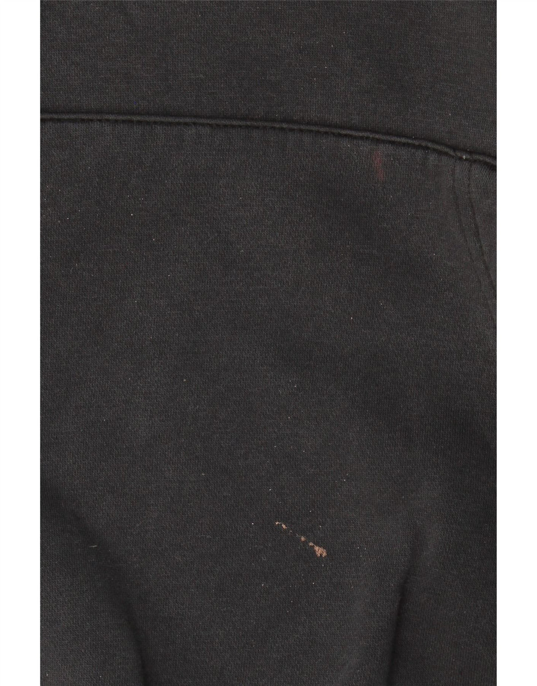 NIKE Mens Tall Hoodie Jumper Medium Black Cotton