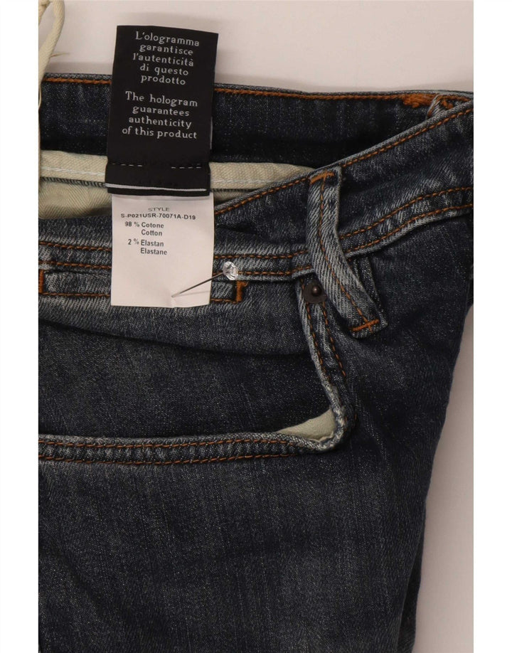 SIVIGLIA Herren Slim Jeans W33 L32 Blaue Baumwolle