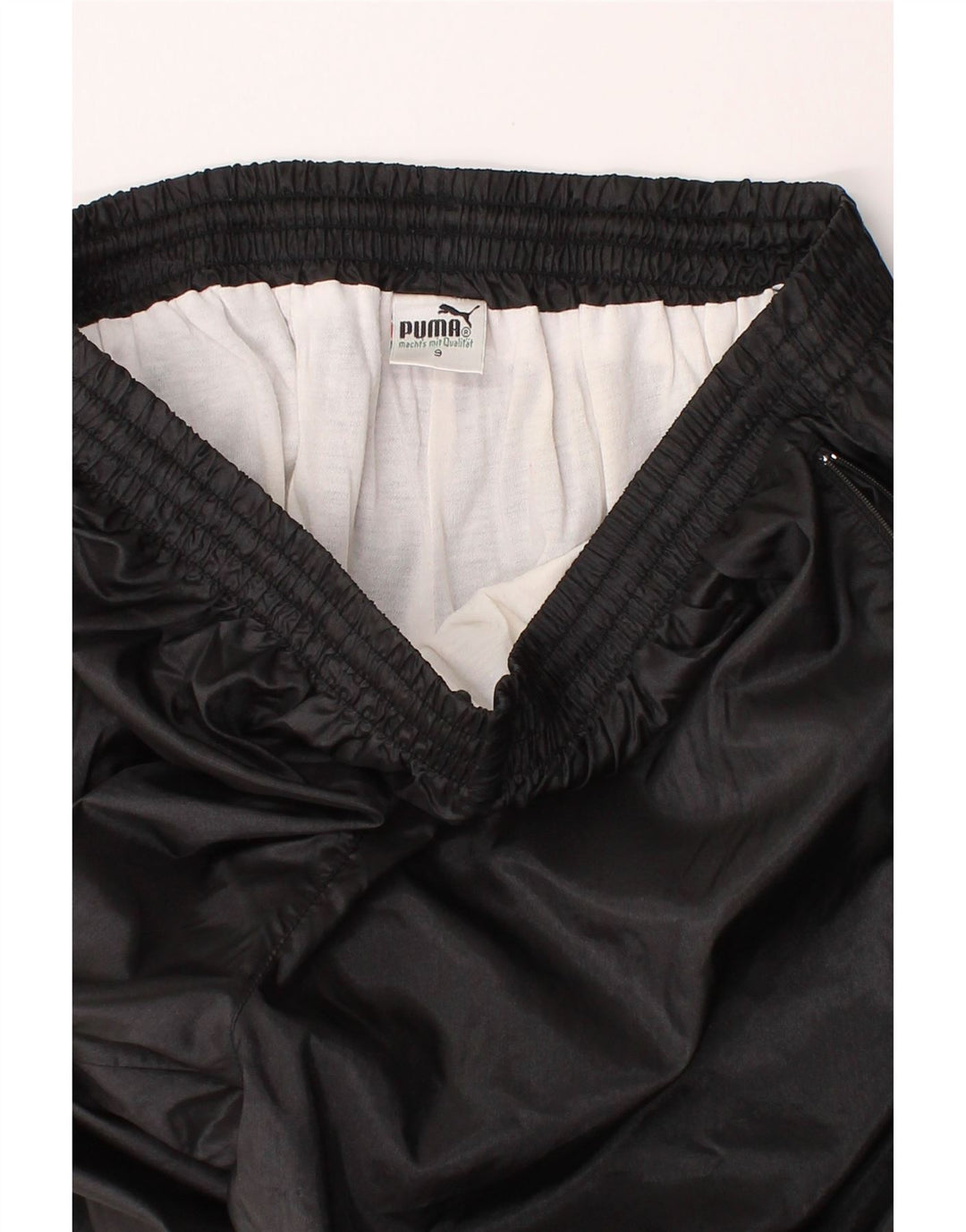 PUMA Womens Tracksuit Trousers Joggers Large Black Polyamide Vintage Puma and Second-Hand Puma from Messina Hembry 