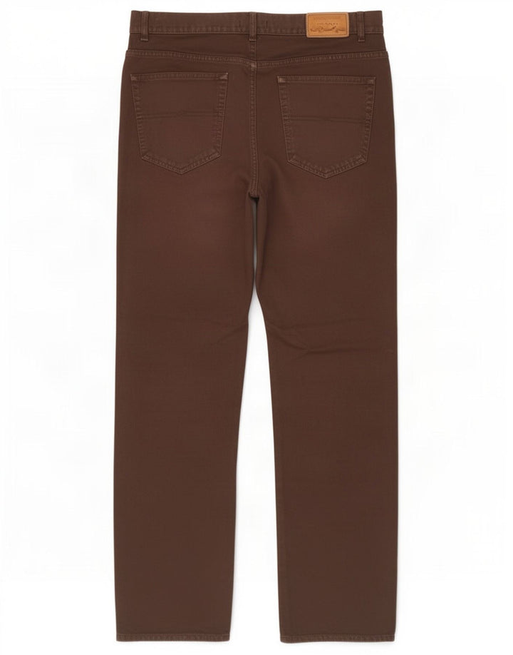 Gant Mens Regular Fit Straight Jeans W34 L32 Brown