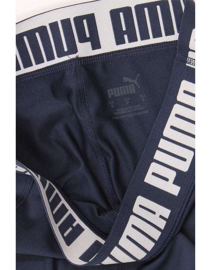 Γυναικεία γραφικά κολάν Puma UK 10 Small Navy Blue