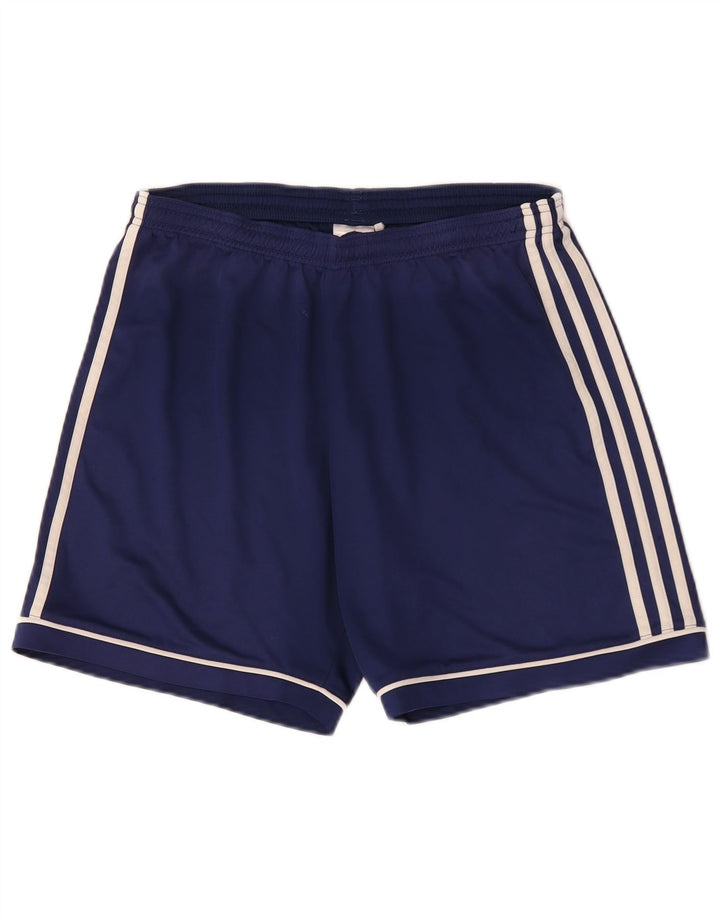 Adidas Short de sport Climalite Homme Bleu Marine Moyen Polyester