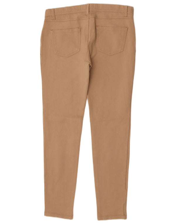Женские повседневные брюки скинни Zara Medium W28 L28 Бежевые