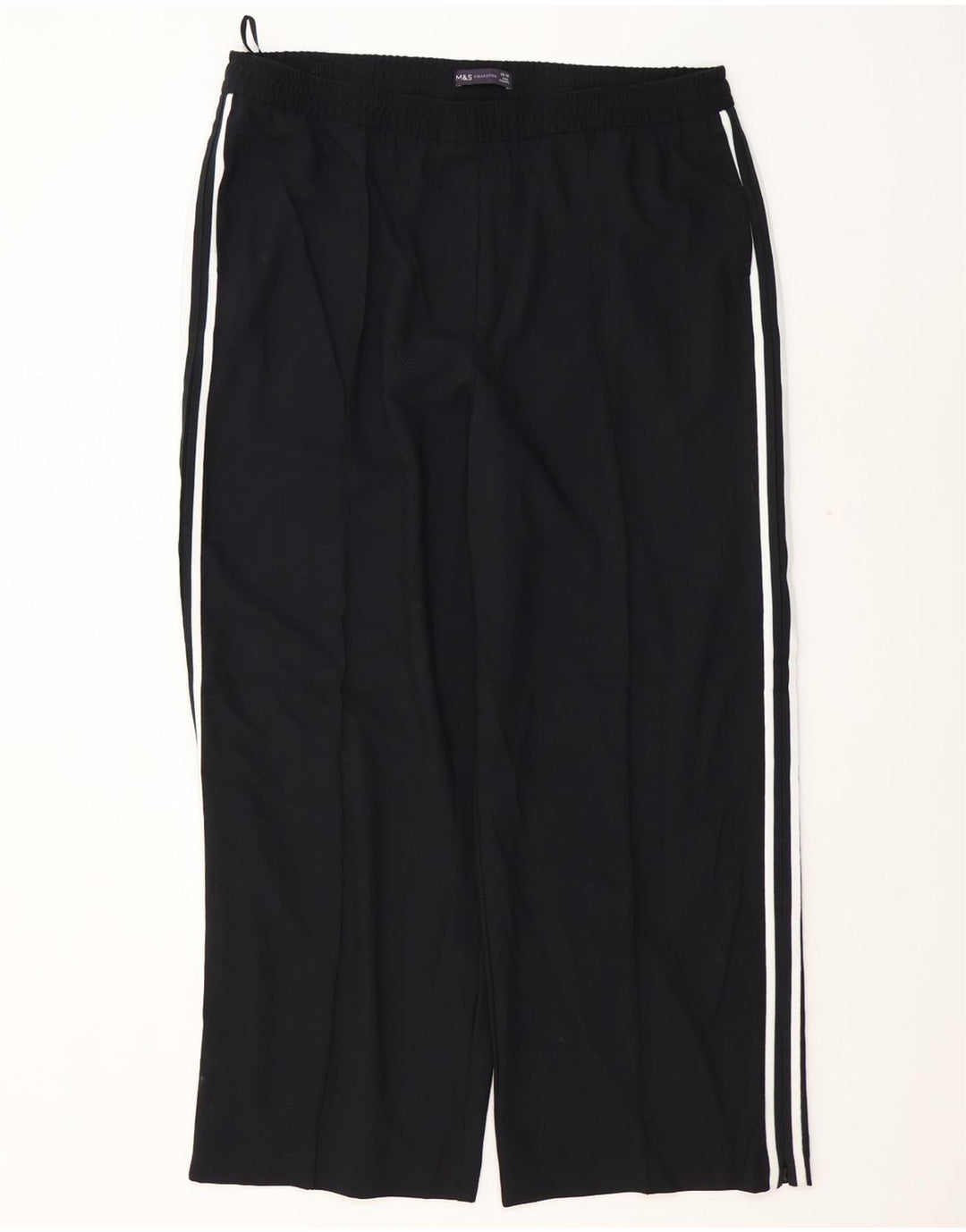 Damskie spodnie dresowe Marks & Spencer UK 20 2XL, czarne, poliestrowe