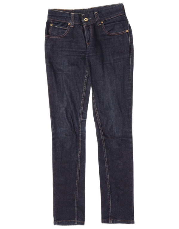 Levi's Damen 603 Slim Jeans W28 L31 Marineblau Baumwolle