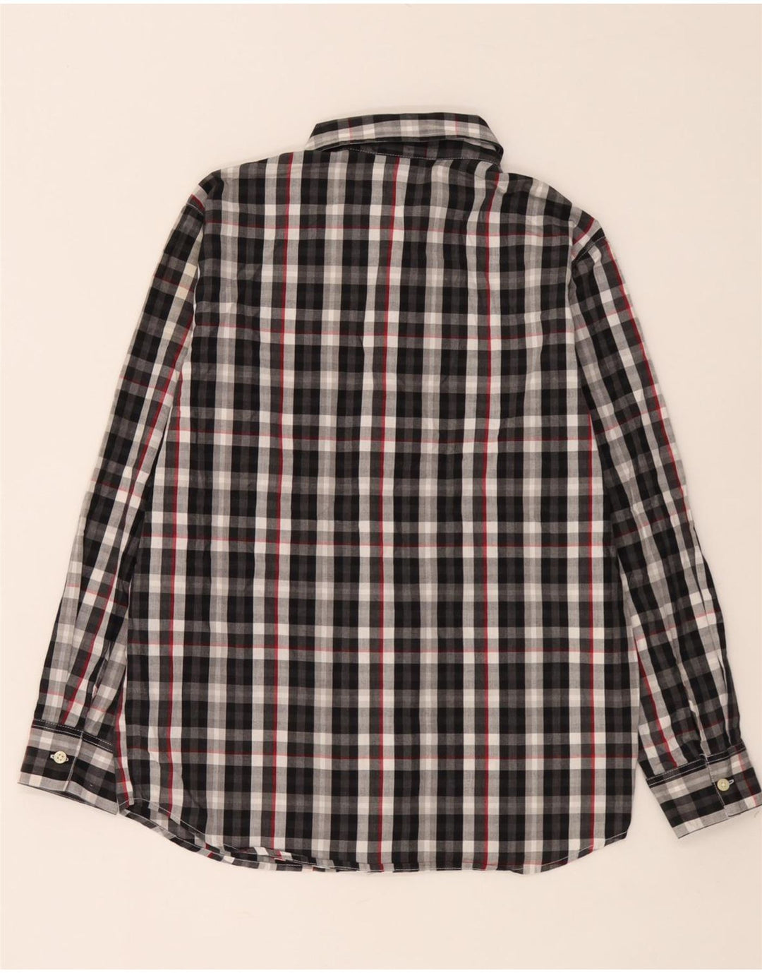 Izod Boys Shirt 14-15 Years XL Multicoloured Check Cotton