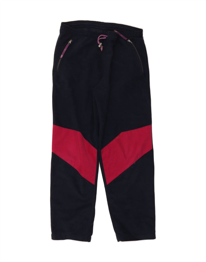 GREAT ESCAPES Mens Tracksuit Trousers Large Navy Blue Colourblock Vintage Great Escapes and Second-Hand Great Escapes from Messina Hembry 