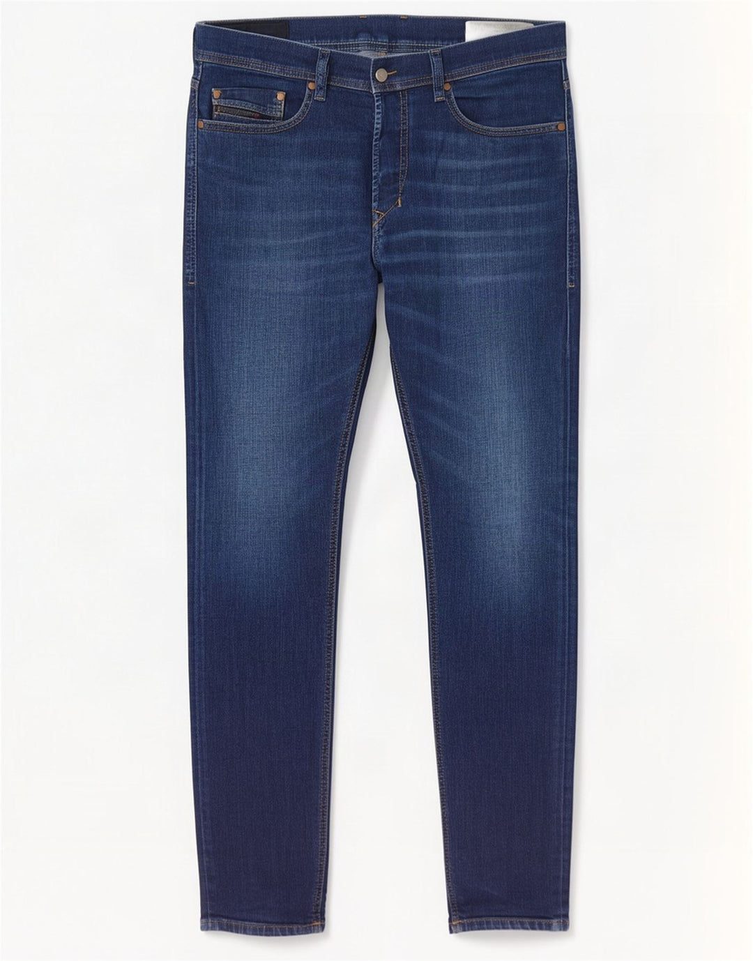 Diesel Uomo Tepphar Regular Carota Slim Jeans W31 L32 Blu