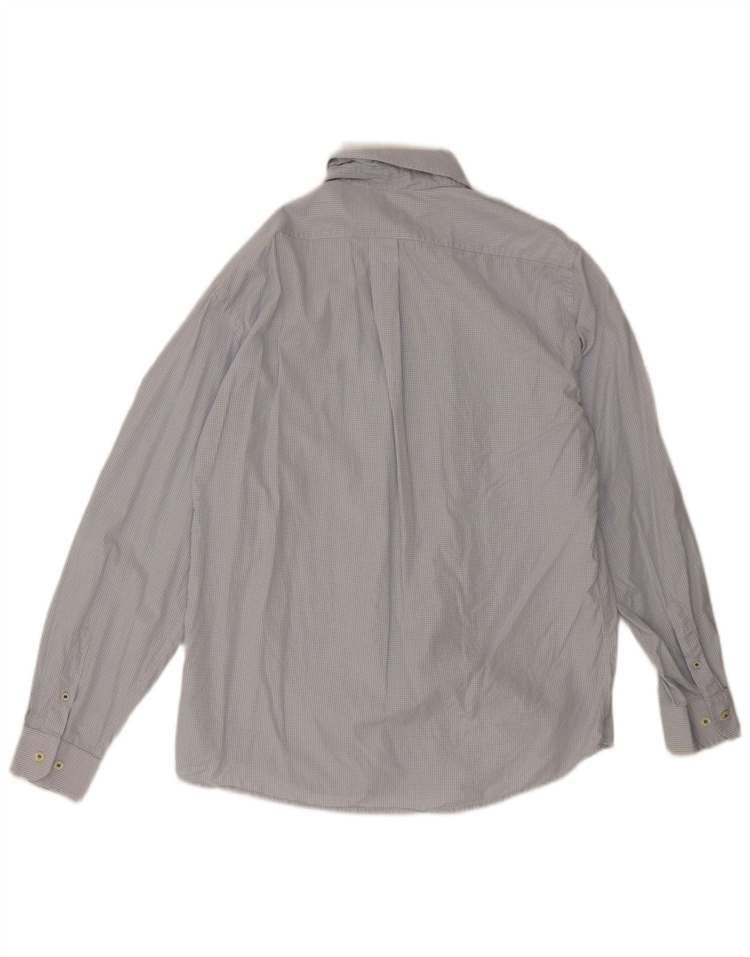 Fred Perry Mens Shirt Large Blue Check
