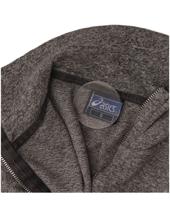 Asics Mens Cardigan Sweater Small Grey