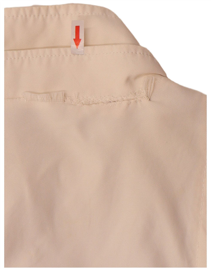 Zara Γυναικείο Utility Jacket UK 16 Large Off White Nylon