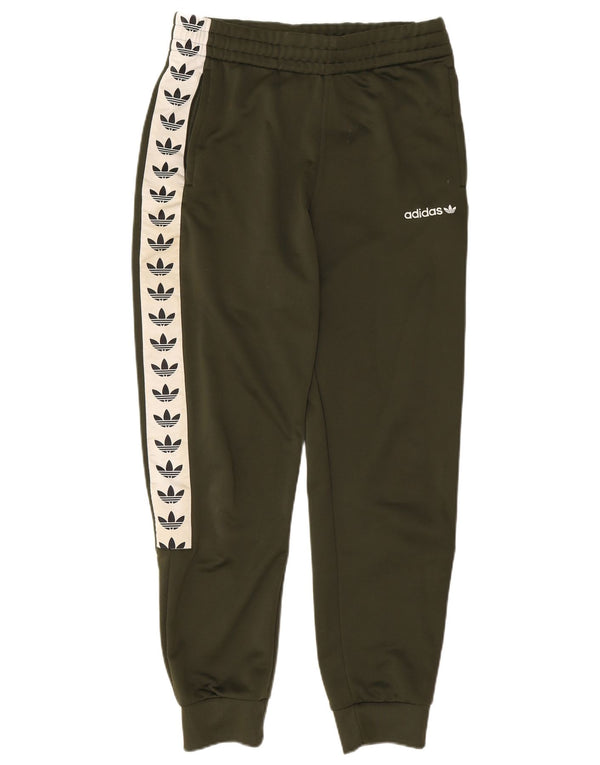 Ανδρικές φόρμες γραφικές Adidas Παντελόνια Joggers Medium Khaki Colourblock