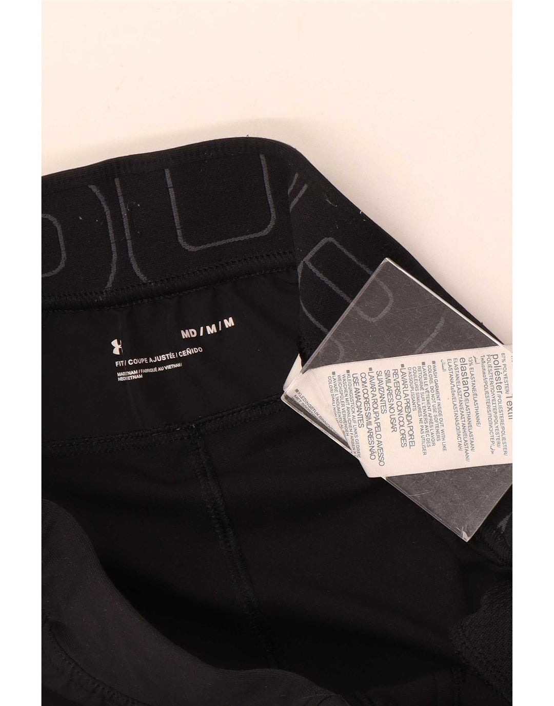 Under Armour Herren-Trainingshose mit Grafik, mittelschwarz, Polyester