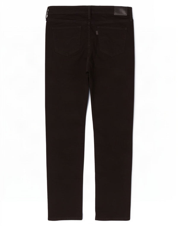 Levi's Womens 314 Shaping Straight Jeans W31 L30 Sort bomuld