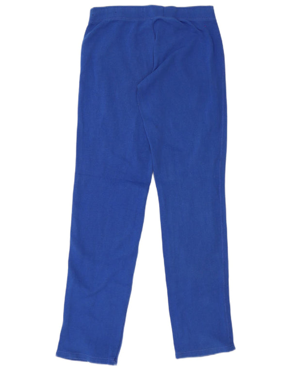 Hollister Womens Graphic Tracksuit Trousers UK 10 Small Blue Cotton