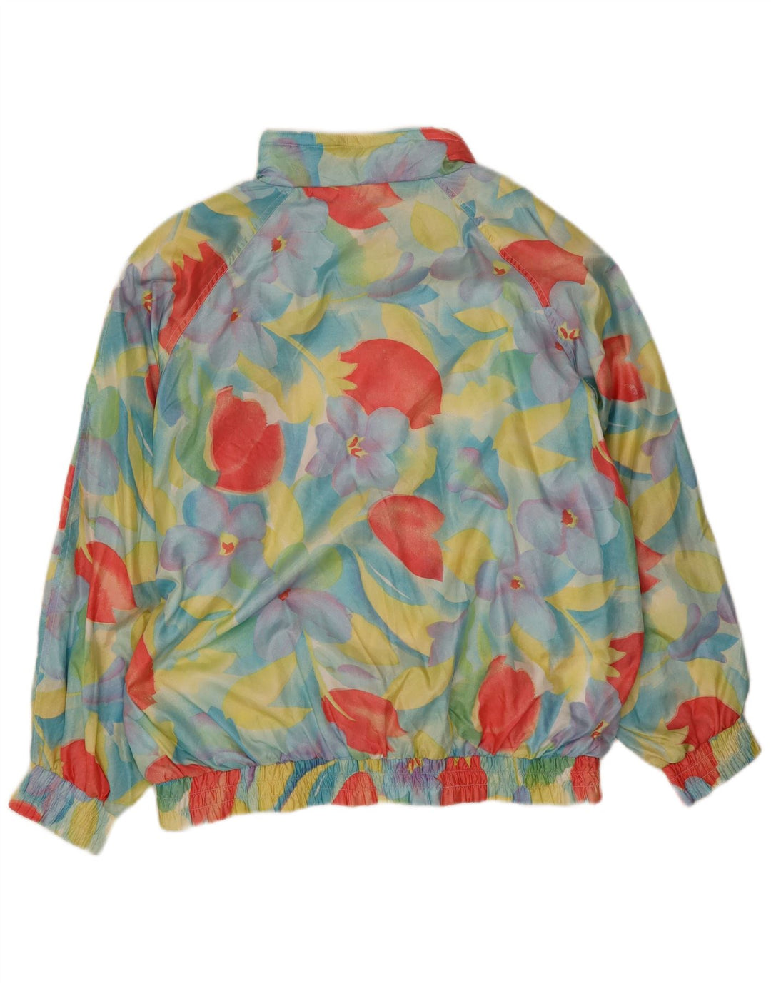 Perry Chaqueta De Chándal Extragrande Para Mujer IT 44 Medium Blue Floral