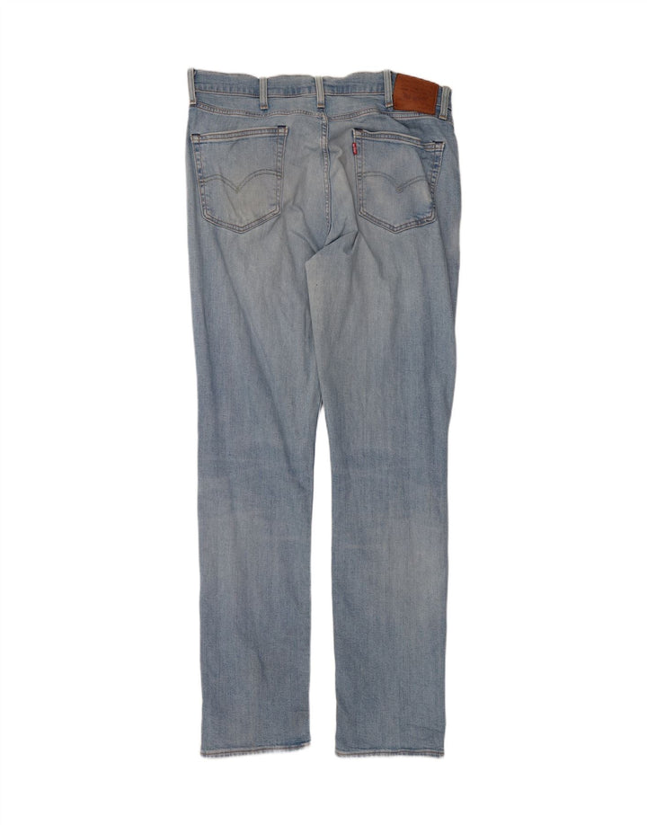LEVI'S Mens 511 Slim Jeans W36 L34 Blue Cotton