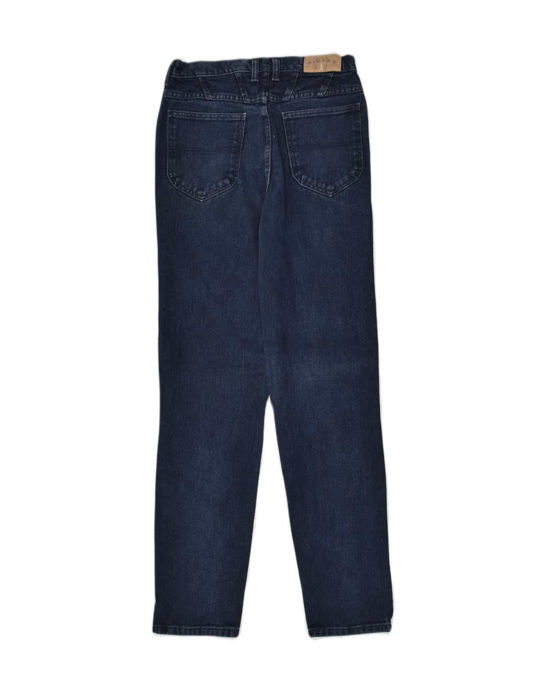 VINTAGE Womens Slim Jeans UK 10 Small W28 L31 Navy Blue Cotton | Vintage Vintage | Thrift | Second-Hand Vintage | Used Clothing | Messina Hembry 