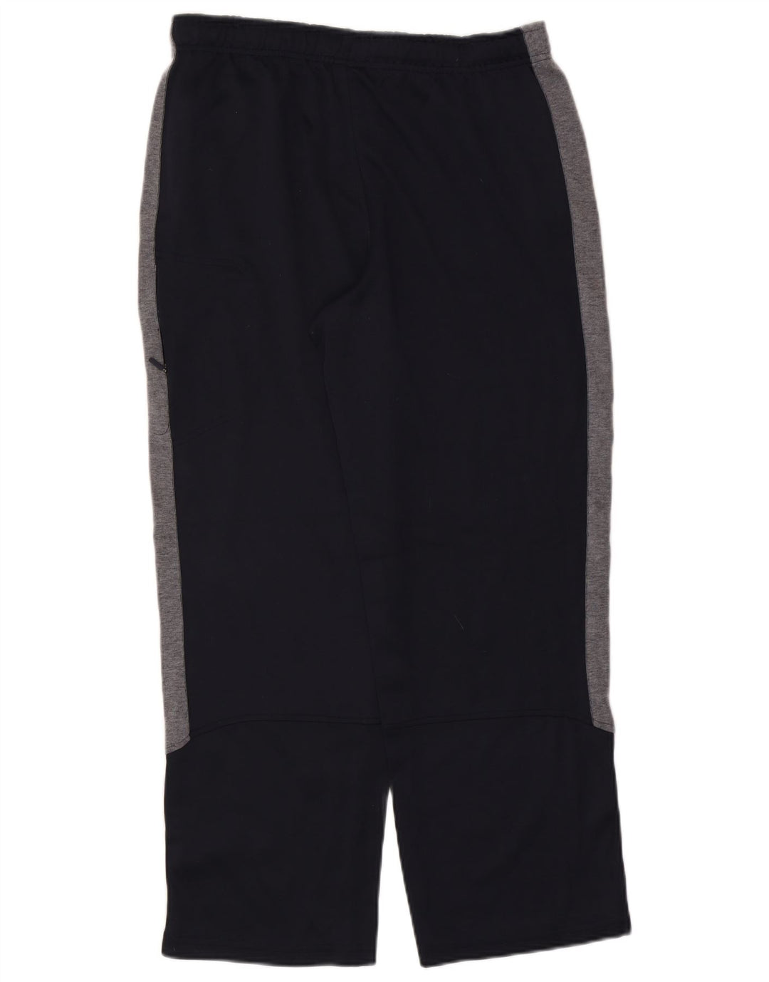 RUSSELL ATHLETIC Mens Tracksuit Trousers Medium  Navy Blue Colourblock