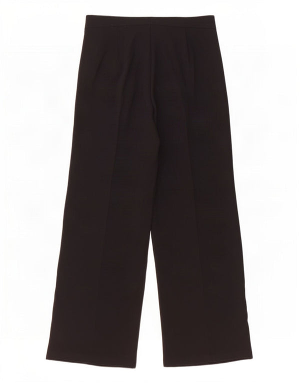 Marks & Spencer Damskie spodnie codzienne z szerokimi nogawkami UK 10 Small W28 L27 Czarne