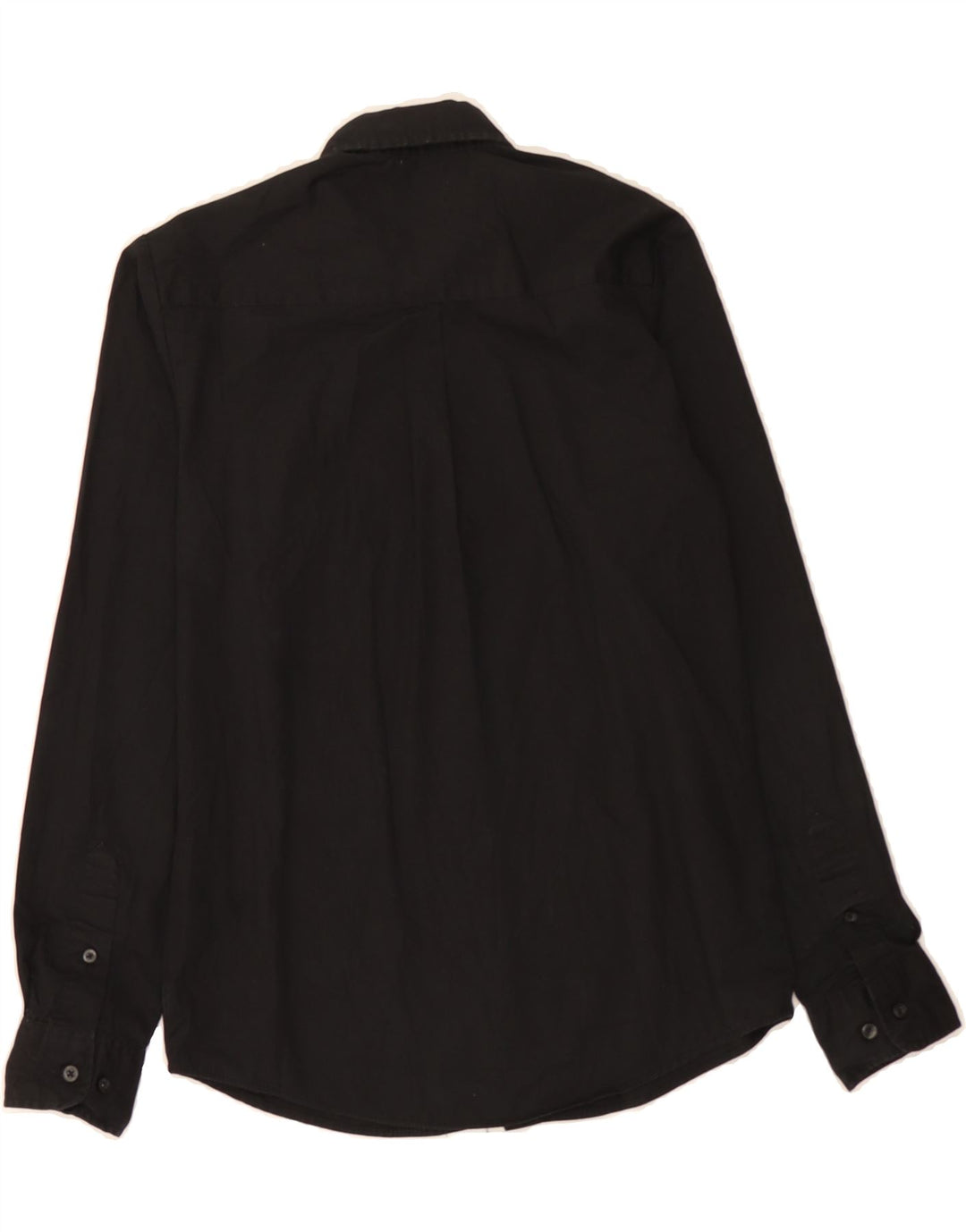 IZOD Boys Shirt 13-14 Years Black Cotton Vintage Izod and Second-Hand Izod from Messina Hembry 