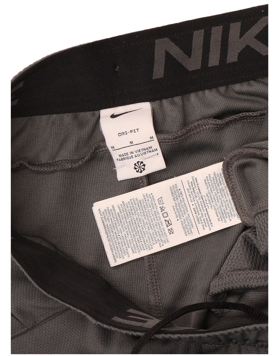 Nike Mens Dri Fit Sport Shorts Medium  Grey Colourblock Polyester