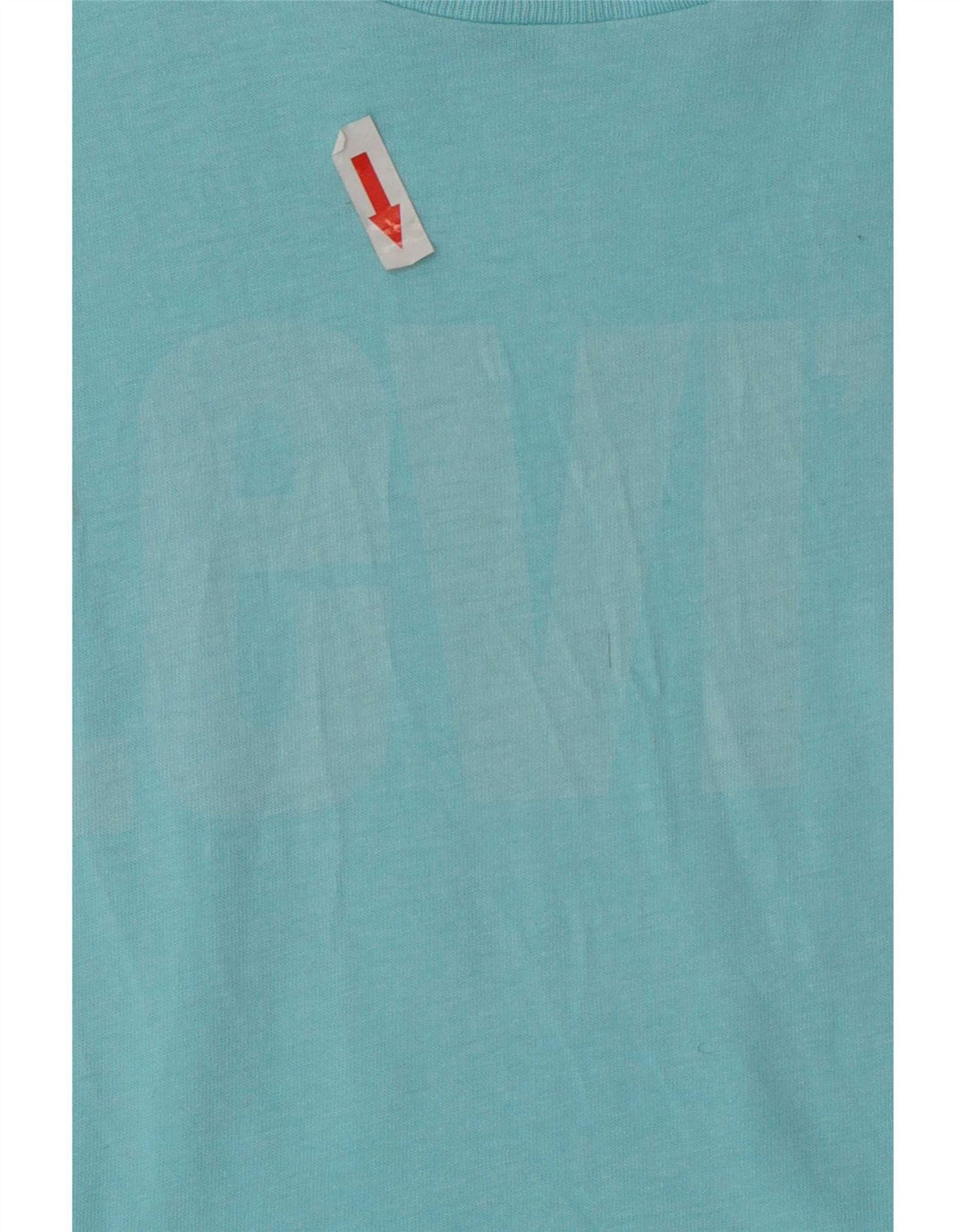 Levi's Grafisk T-shirt top til kvinder UK 12 Medium Blue